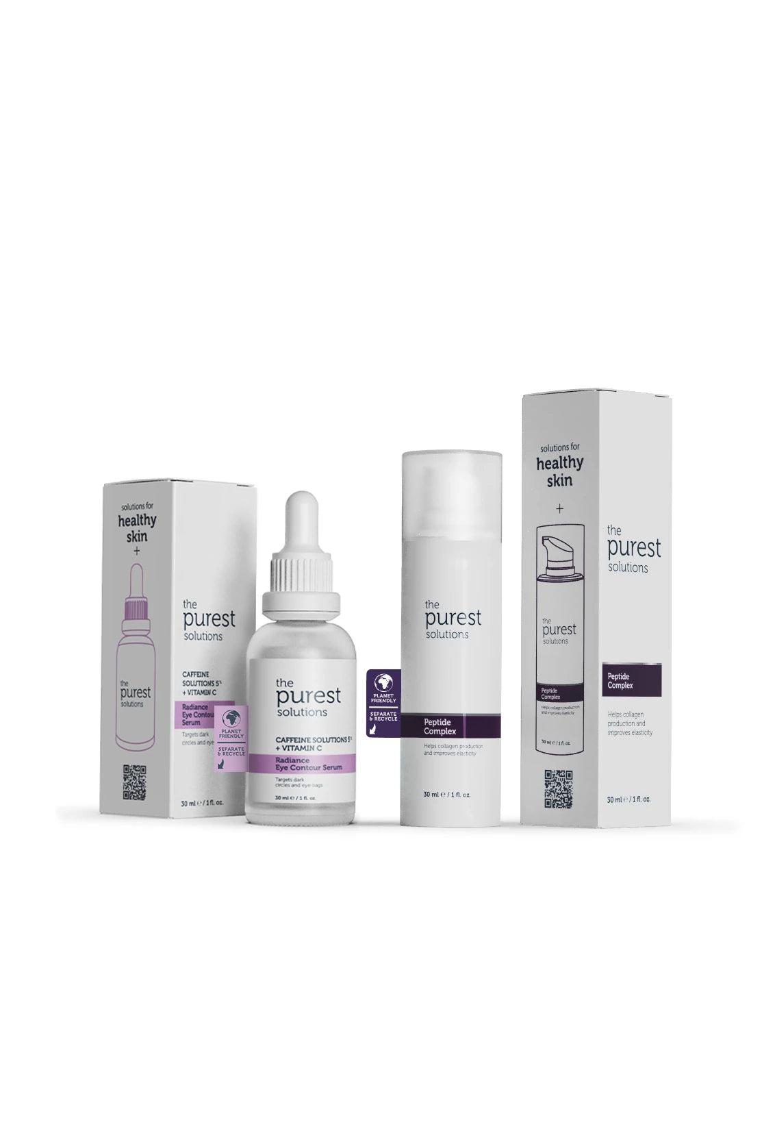 Under-Eye and Eye Contour Care Set with Anti-Aging Effect