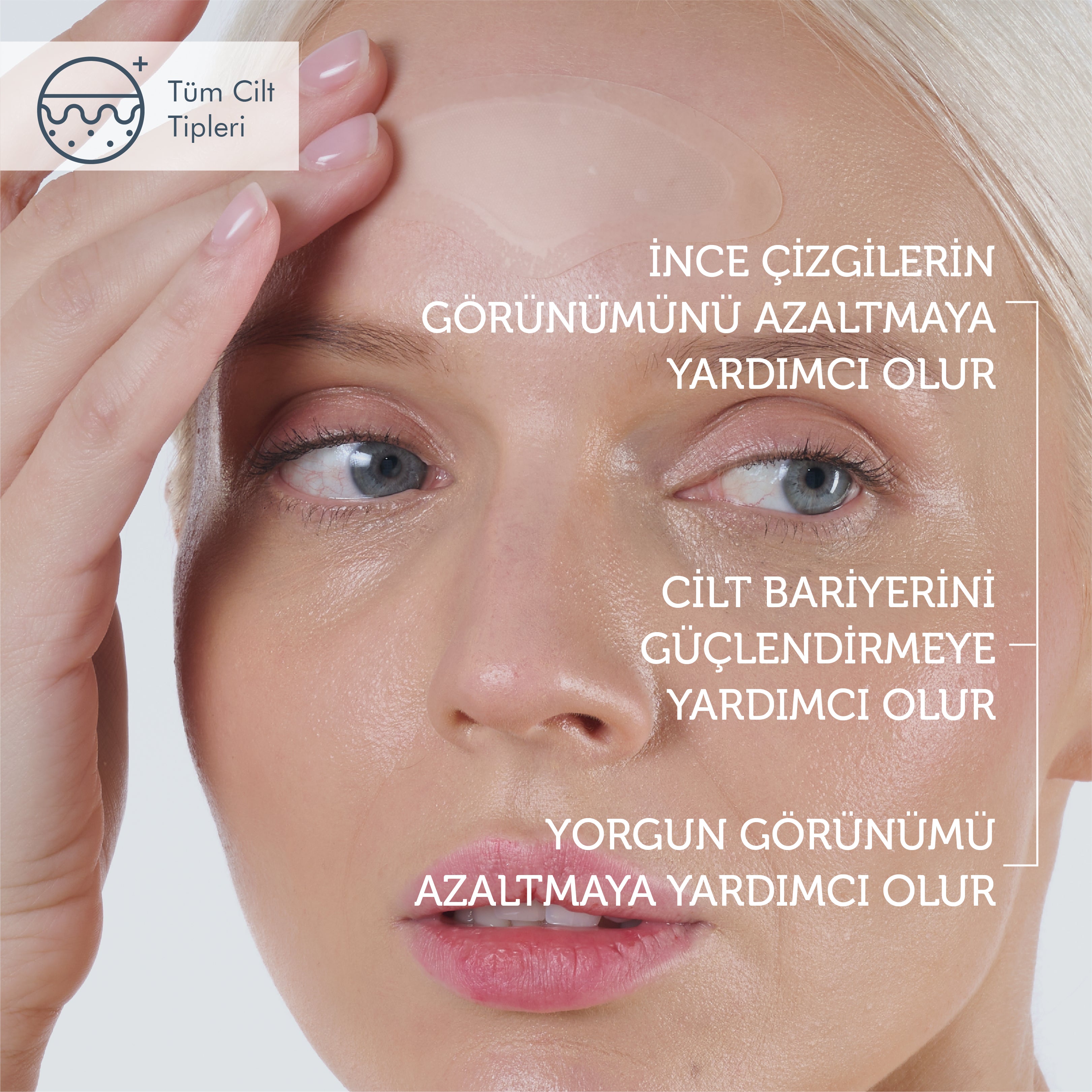 Microneedle Technology Firming & Anti-Fine Line Forehead Patch