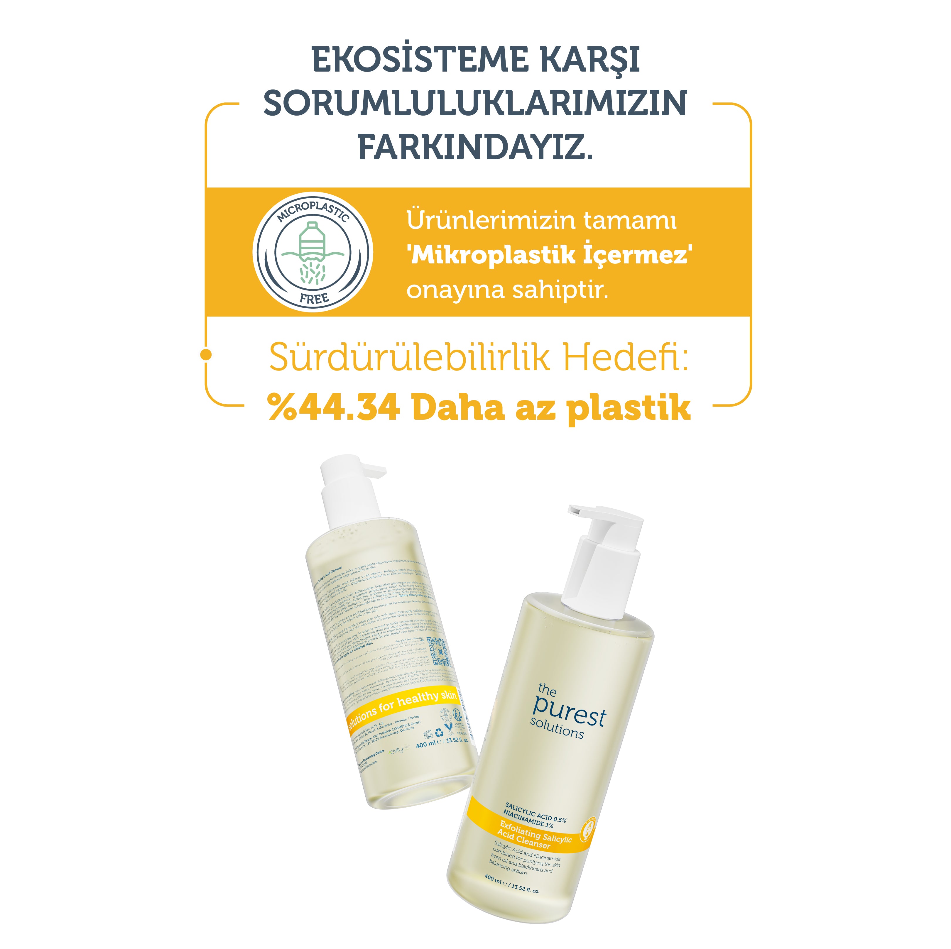Reinigendes Gel mit Salicylsäure für fettige und Mischhaut, gegen Akne und Mitesser, 400 ml
