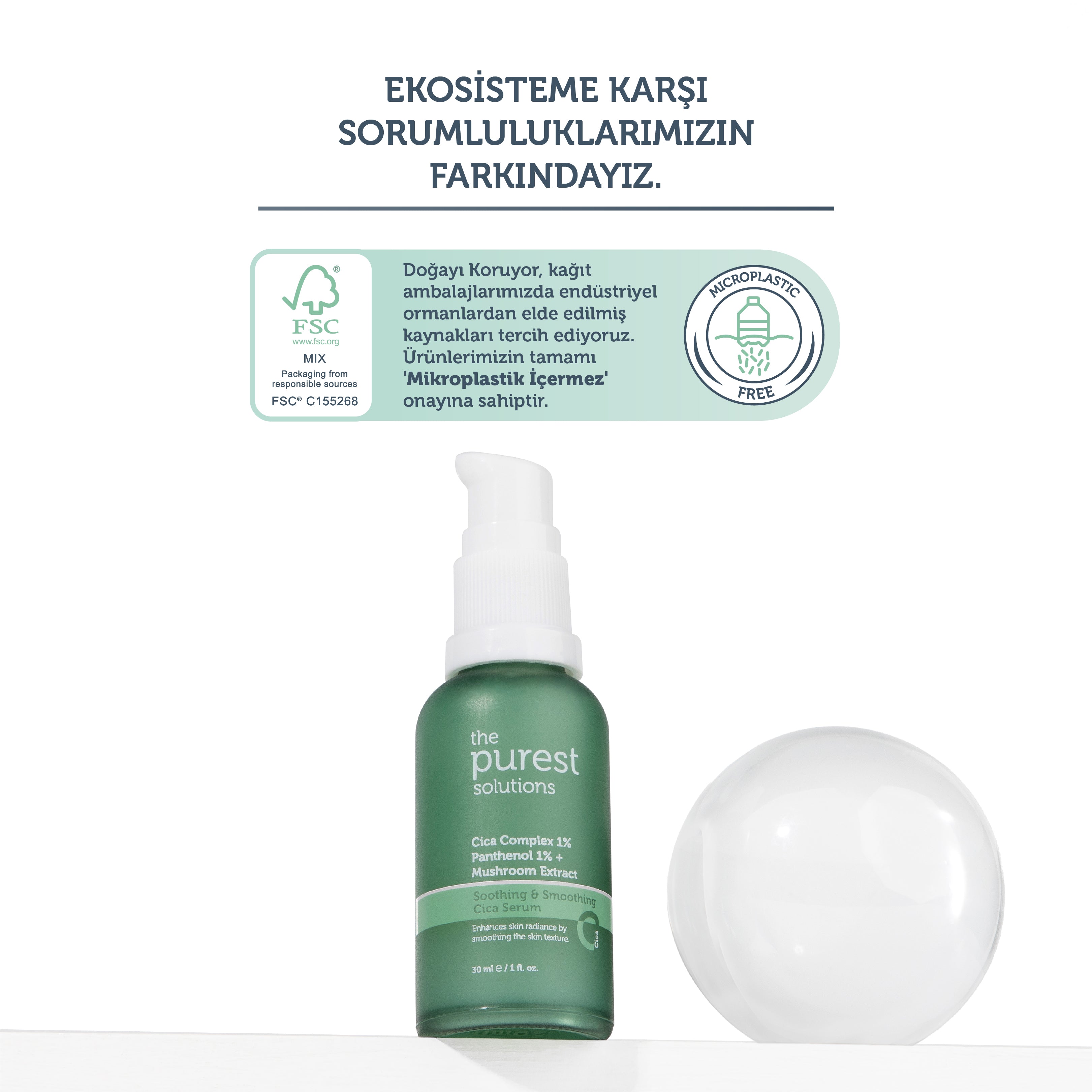 Anti-Rötungs- und Barriere-Reparatur-Cica-Serum für empfindliche Haut, 30 ml