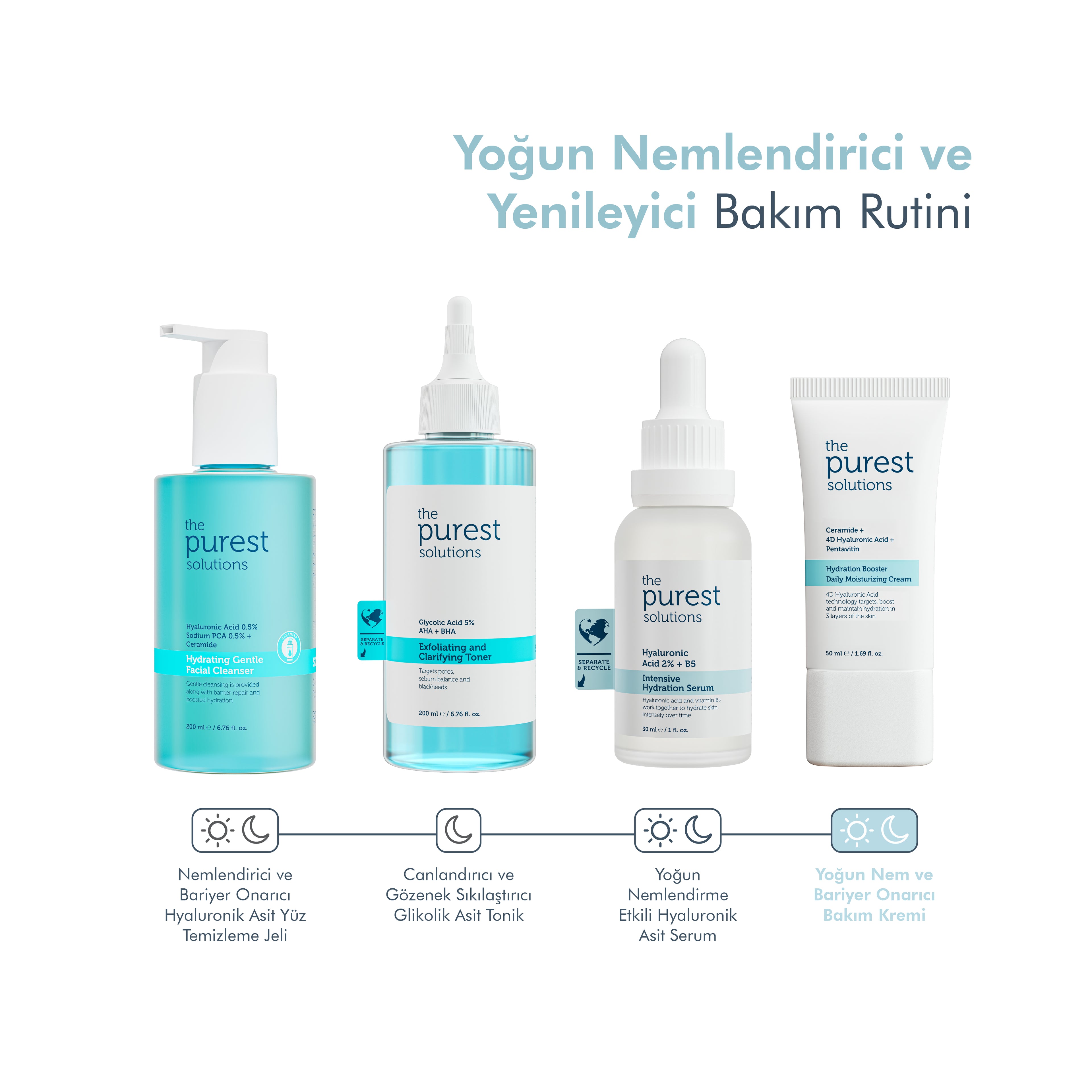 24 Stunden wirksame, intensive Feuchtigkeitscreme für die tägliche Hautpflege, 50 ml
