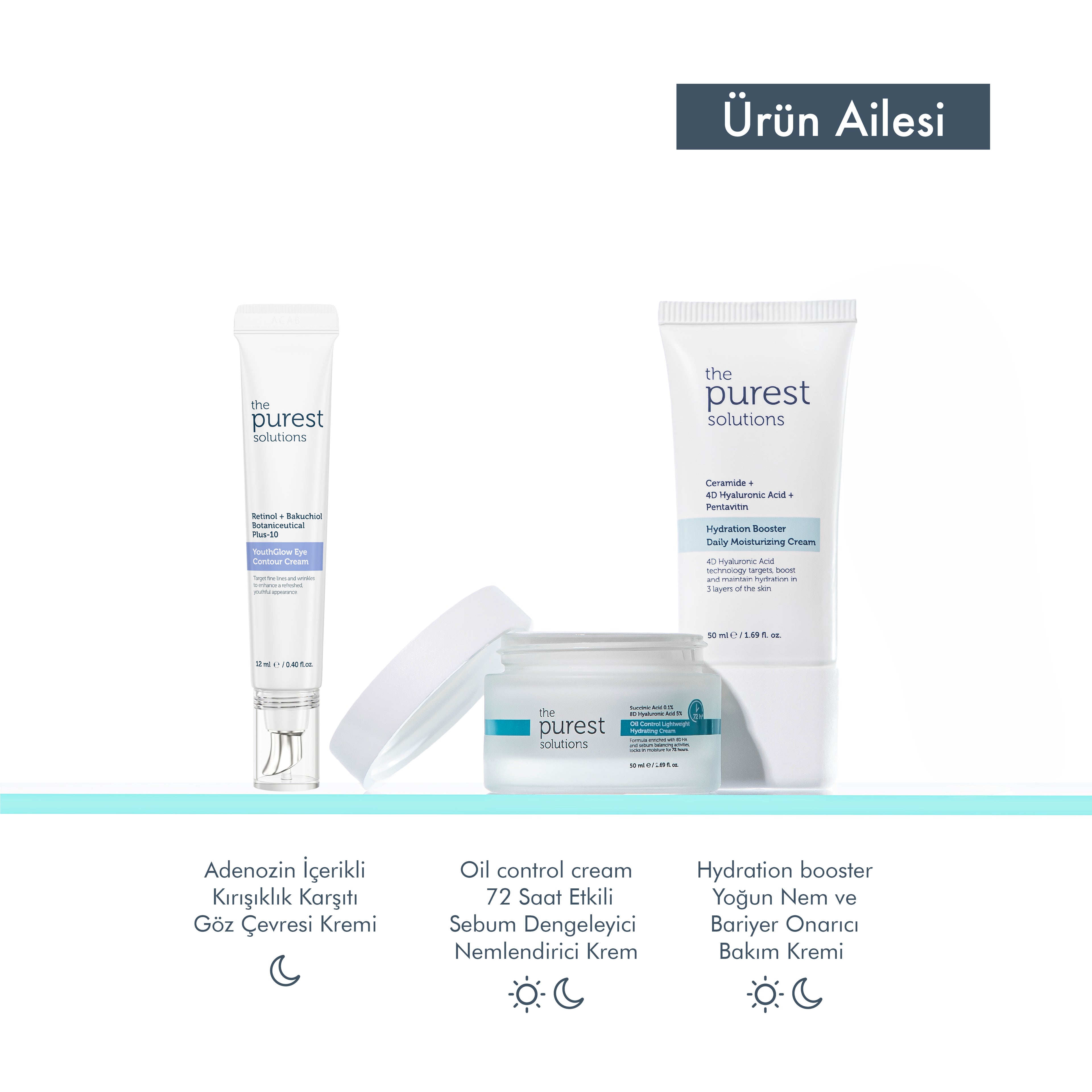 24 Stunden wirksame, intensive Feuchtigkeitscreme für die tägliche Hautpflege, 50 ml