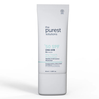 Mattifying Dry-Touch Sunscreen Cream for Oily and Combination Skin, SPF 50, 50 Ml.