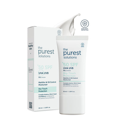 Mattifying Dry-Touch Sunscreen Cream for Oily and Combination Skin, SPF 50, 50 Ml.