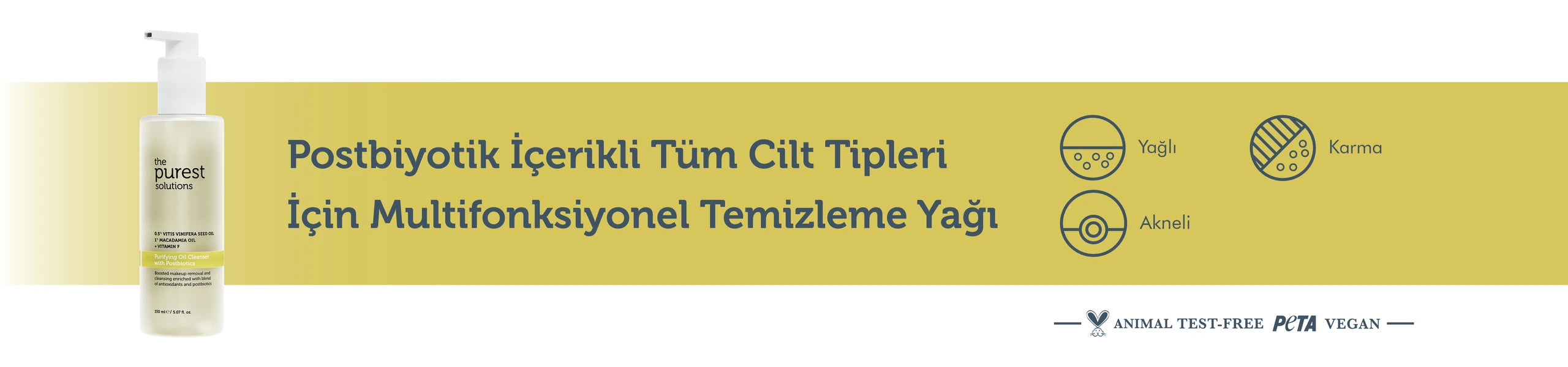 Postbiyotik İçerikli Arındırıcı Temizleme Yağı 150 Ml