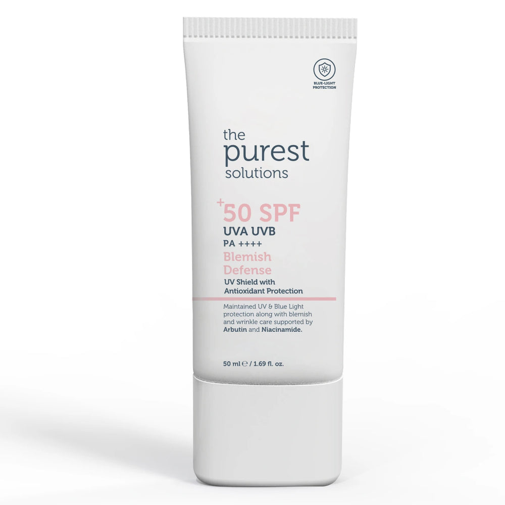 Skin Tone Equalizer and Anti-Blemish Tinted Sunscreen Cream SPF 50, 50 Ml