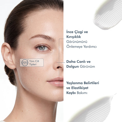 Yaşlanma Karşıtı ve Kırışıklık Giderici, Onarıcı Retinol Gece Serumu 30 Ml