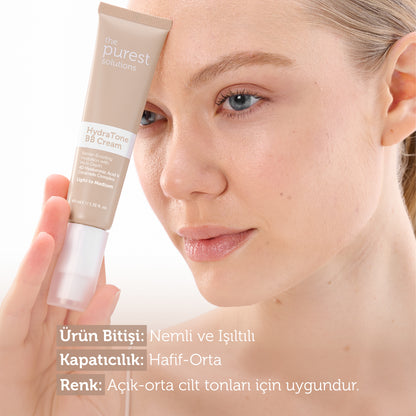 Intensive Moisturizing BB Cream for Dry and Combination Skin, SPF 50+, 40 ml – Light/Medium Tone