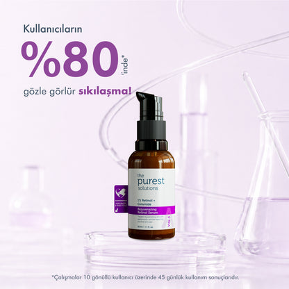 Yaşlanma Karşıtı ve Kırışıklık Giderici, Onarıcı Retinol Gece Serumu 30 Ml
