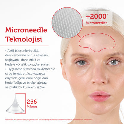 Microneedle Technology Firming &amp;amp; Anti-Fine Line Forehead Patch