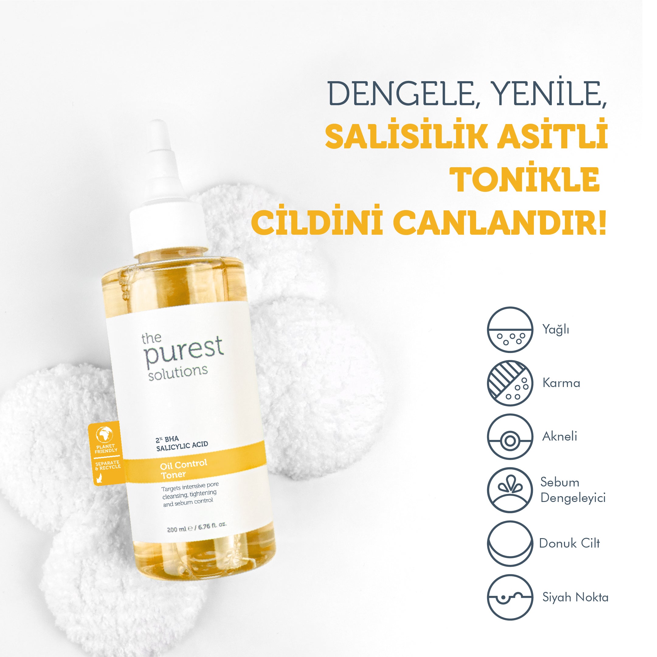 Sivilceli Ciltler İçin Cilt Bakım Seti, Premium Bag Hediyeli