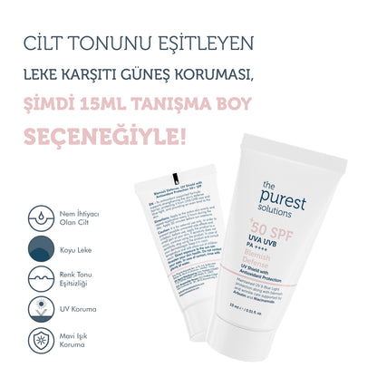 Cilt Tonu Eşitleyici ve UV Koruma Etkili Cilt Bakım Tanışma Seti