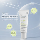 Hassas Cilt İçin Koruyucu Set: Micellar Makyaj Temizleme Suyu 400ml& Mineral Güneş Kremi 40ml