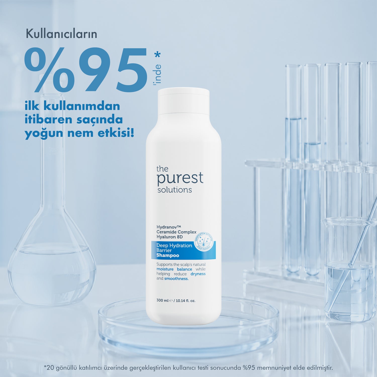 Yoğun Nem ve Bariyer Desteği Sağlayan Şampuan, 300 ml