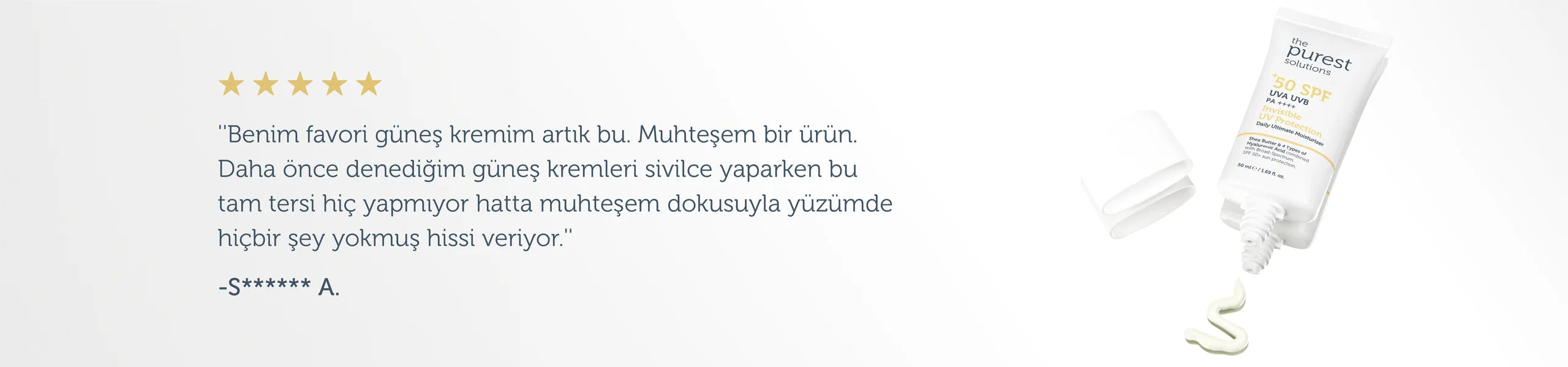 Yüksek Koruma ve Nemlendirici Etkili Invisible Güneş Koruyucu Krem SPF 50, 50 Ml.