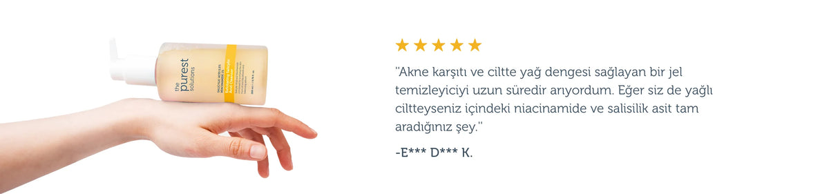 Sivilce ve Siyah Nokta Karşıtı Yağlı ve Karma Ciltler İçin Salisilik Asit Arındırıcı Temizleme Jeli 200 Ml – anlatım görseli 4