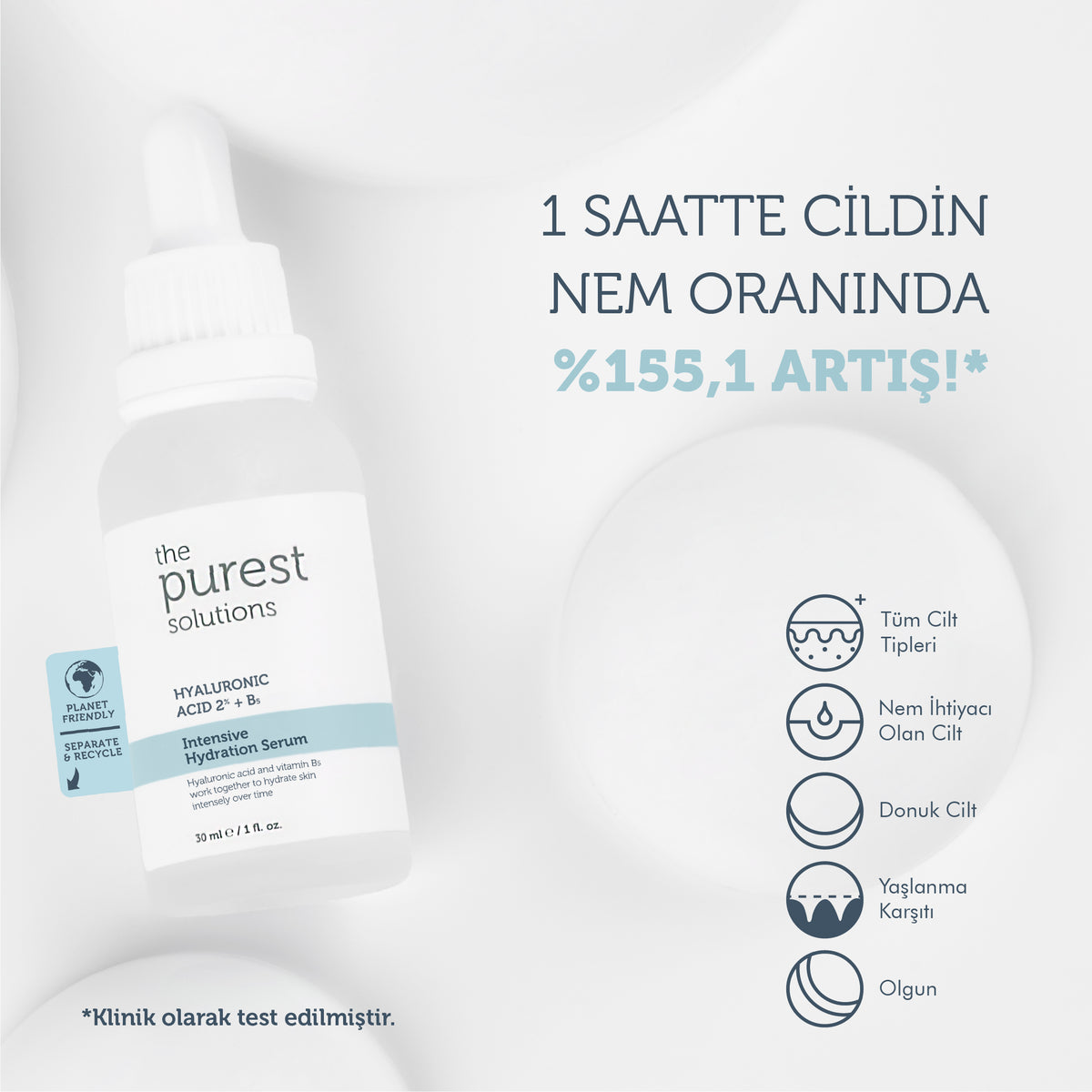 Kuru Ciltler İçin Cilt Bakım Seti, Premium Bag Hediyeli