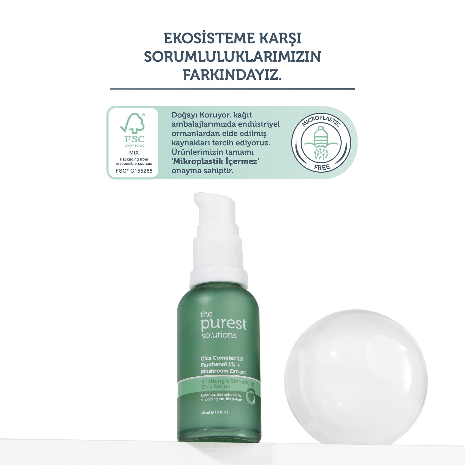 Anti-Rötungs- und Barriere-Reparatur-Cica-Serum für empfindliche Haut, 30 ml
