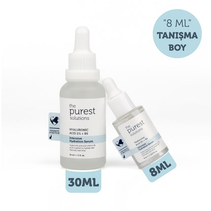 Intensive Moisturizing Renewal Skin Care Serum with Hyaluronic Acid for Plump Appearance Effect 8 Ml