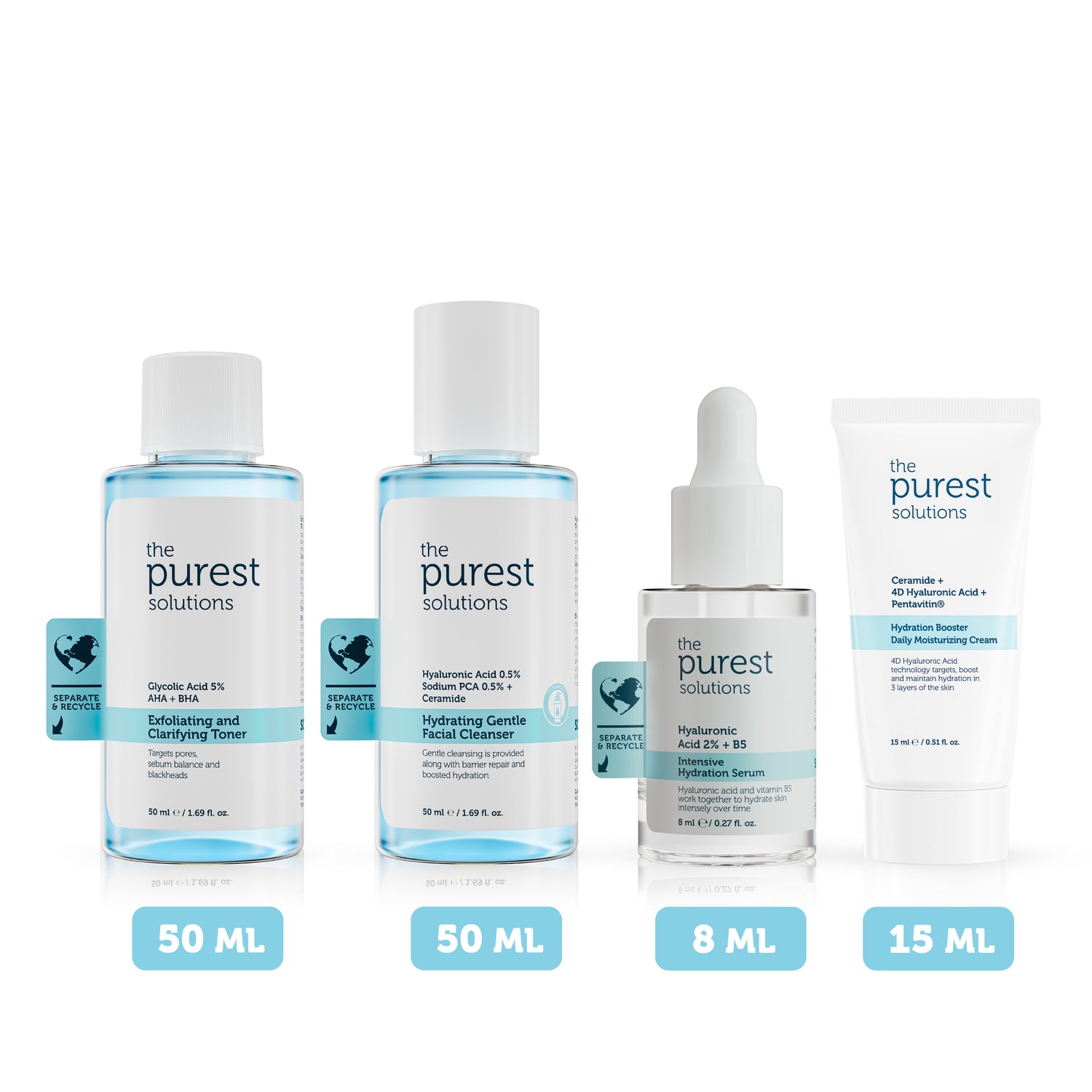 Intensive Moisturizing Trial Set for Dry/Combination Skin