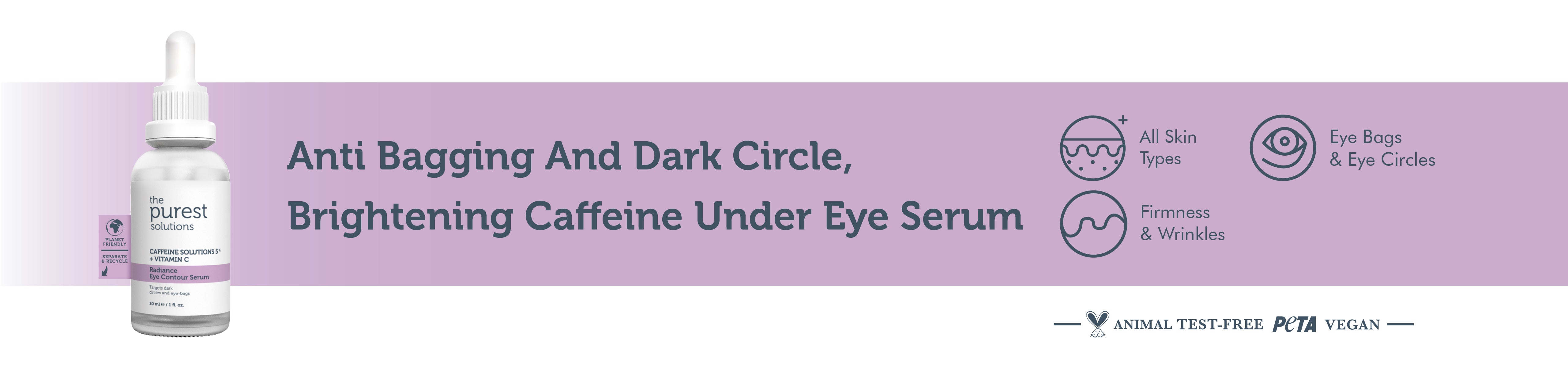 Depuffing, Brightening Caffeine Under Eye Serum 30 Ml
