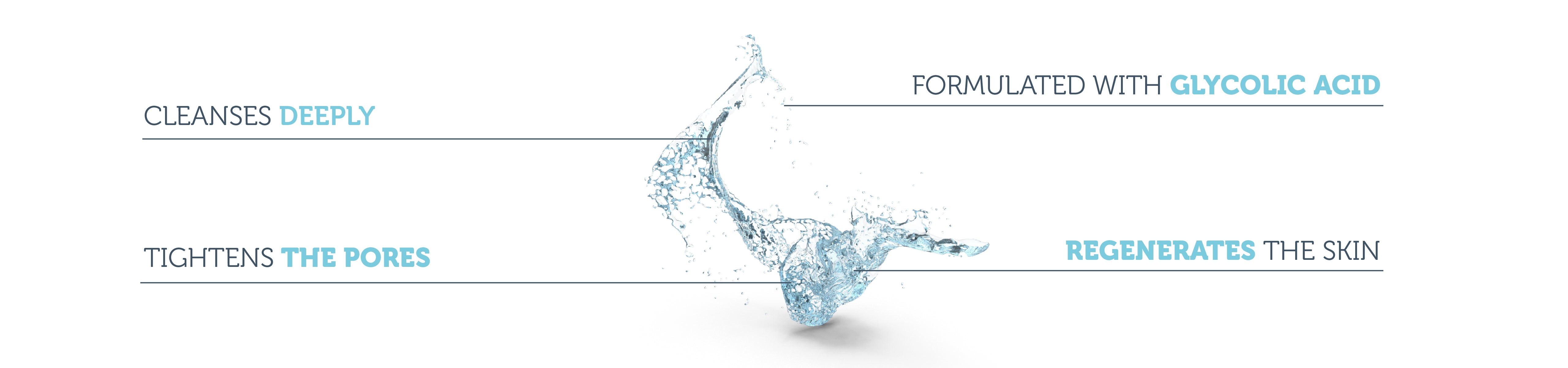 Revitalizing and Pore Tightening Glycolic Acid Blue Toner 200 Ml