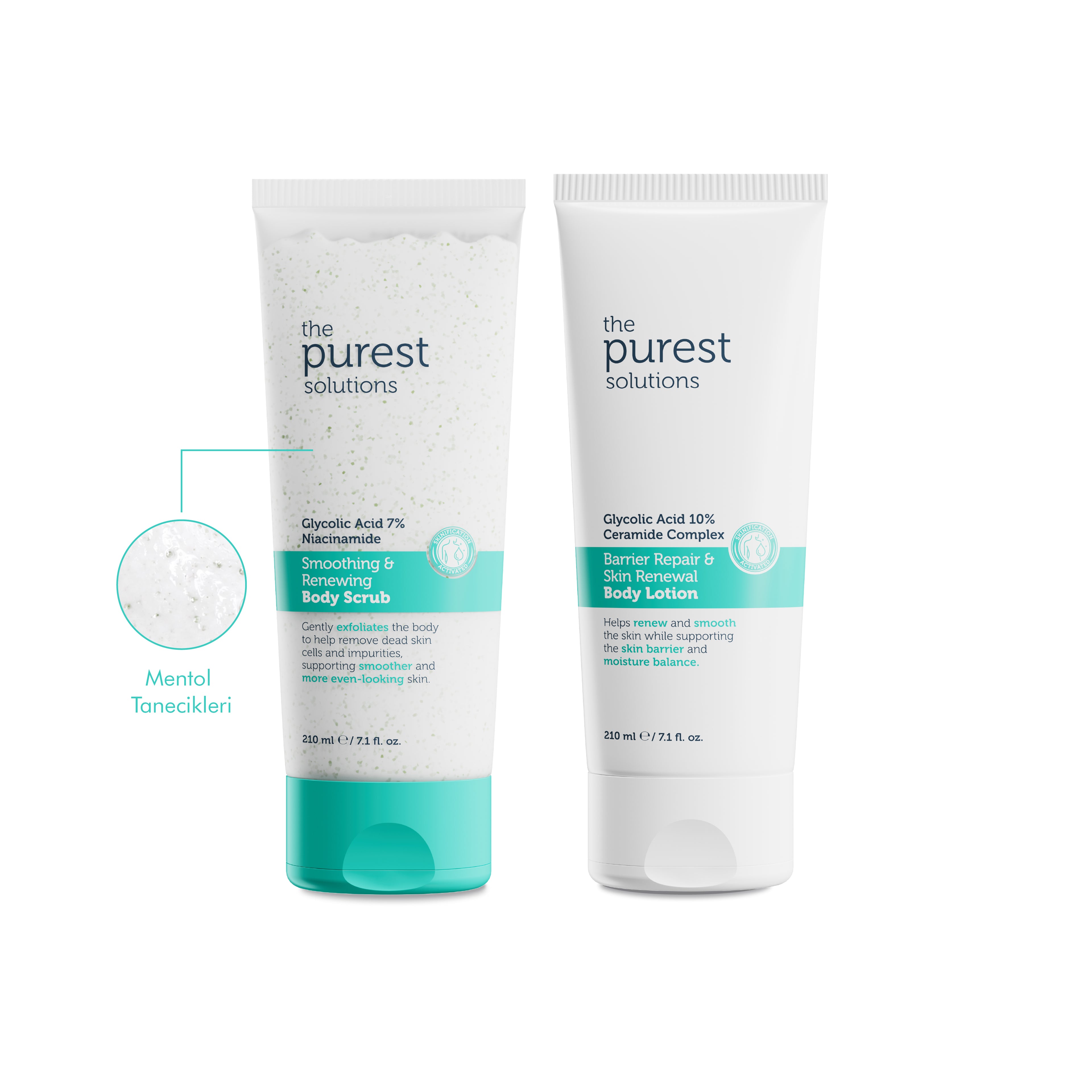 Purifying &amp; Moisturizing Body Care Set: Glycolic Acid Body Peel &amp; Glycolic Acid Body Lotion