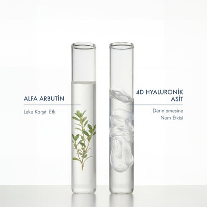 Aydınlatıcı ve Leke Görünümü Azaltıcı Arbutin Cilt Bakım Serumu 30 Ml