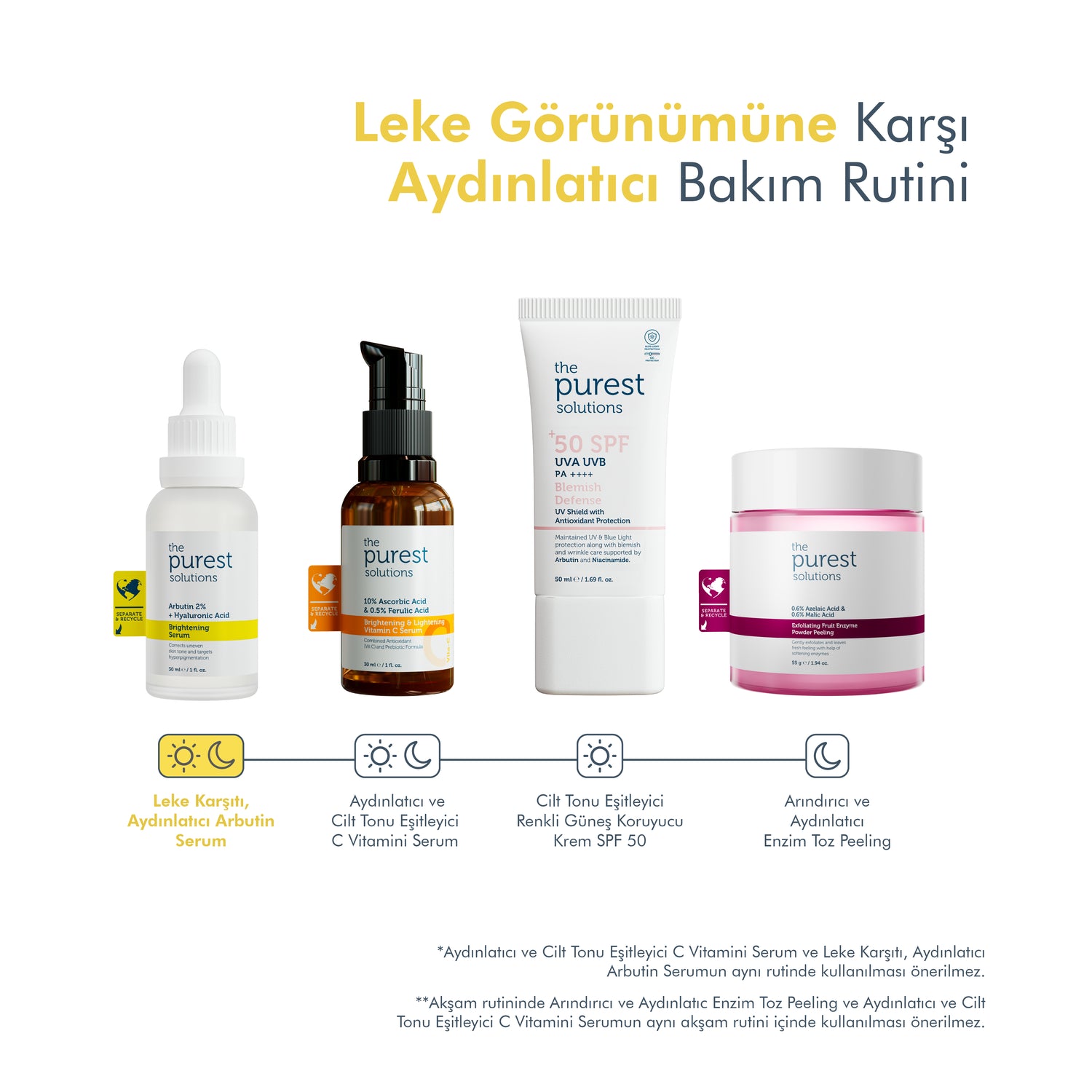 Aydınlatıcı ve Leke Görünümü Azaltıcı Arbutin Cilt Bakım Serumu 30 Ml