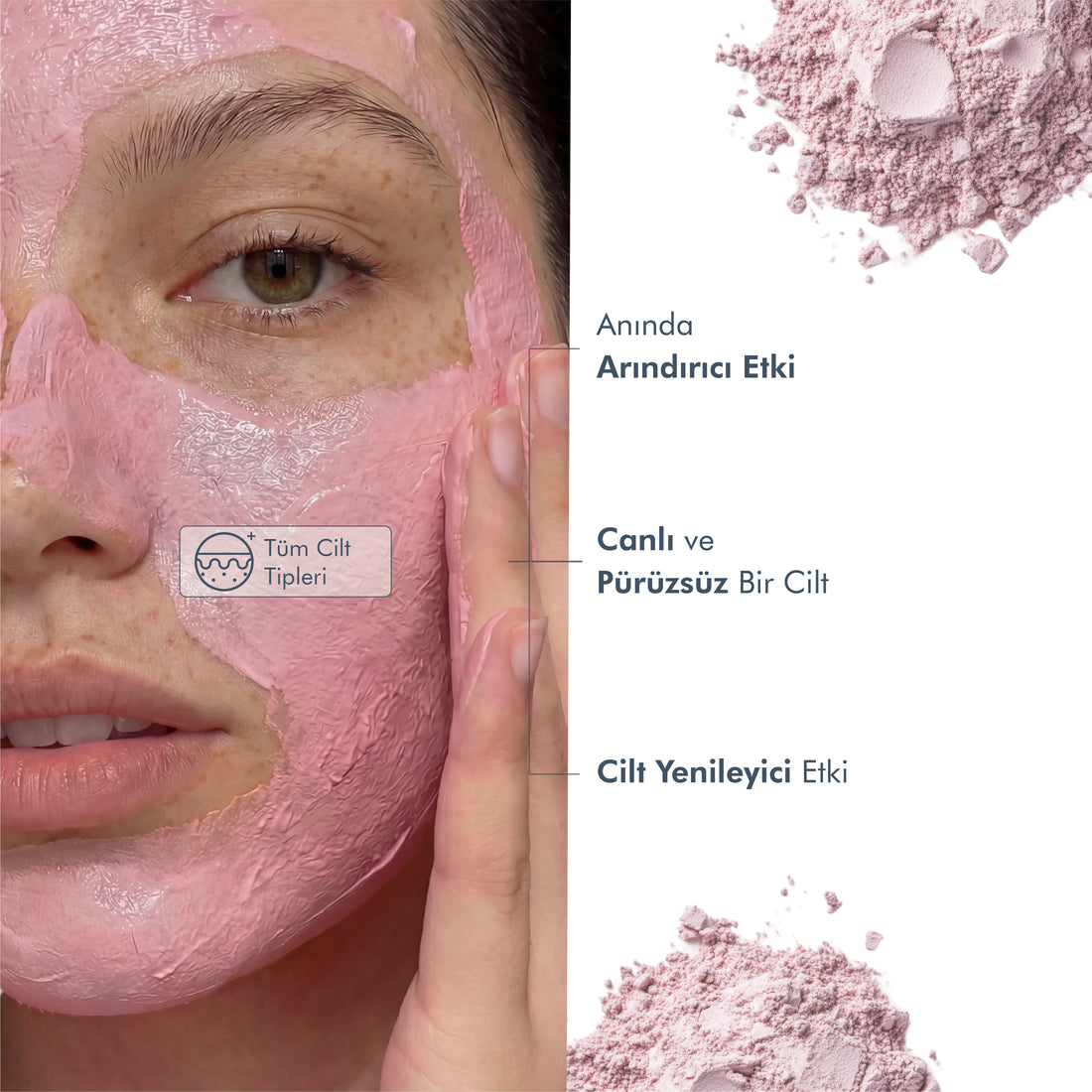 Arındırıcı ve Aydınlatıcı Enzim Toz Peeling 55 gr (%0,6 Azelaic Acid &amp; Malic Acid)