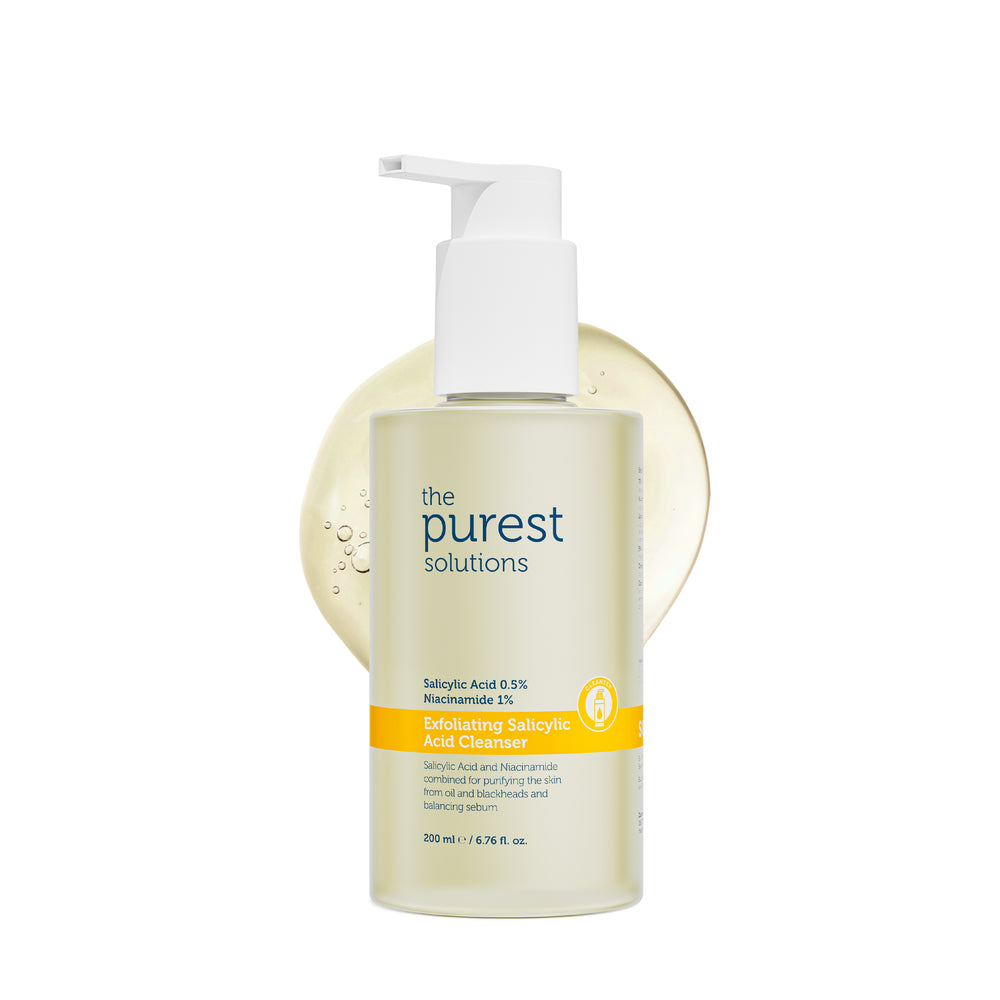 Reinigendes Gel mit Salicylsäure für fettige und Mischhaut, gegen Akne und Mitesser, 200 ml