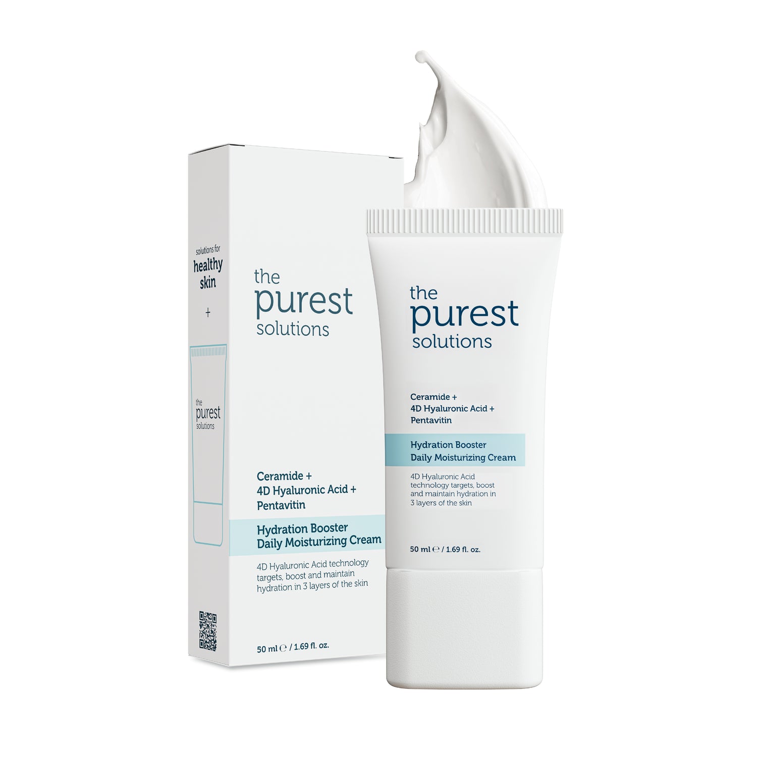 24 Stunden wirksame, intensive Feuchtigkeitscreme für die tägliche Hautpflege, 50 ml