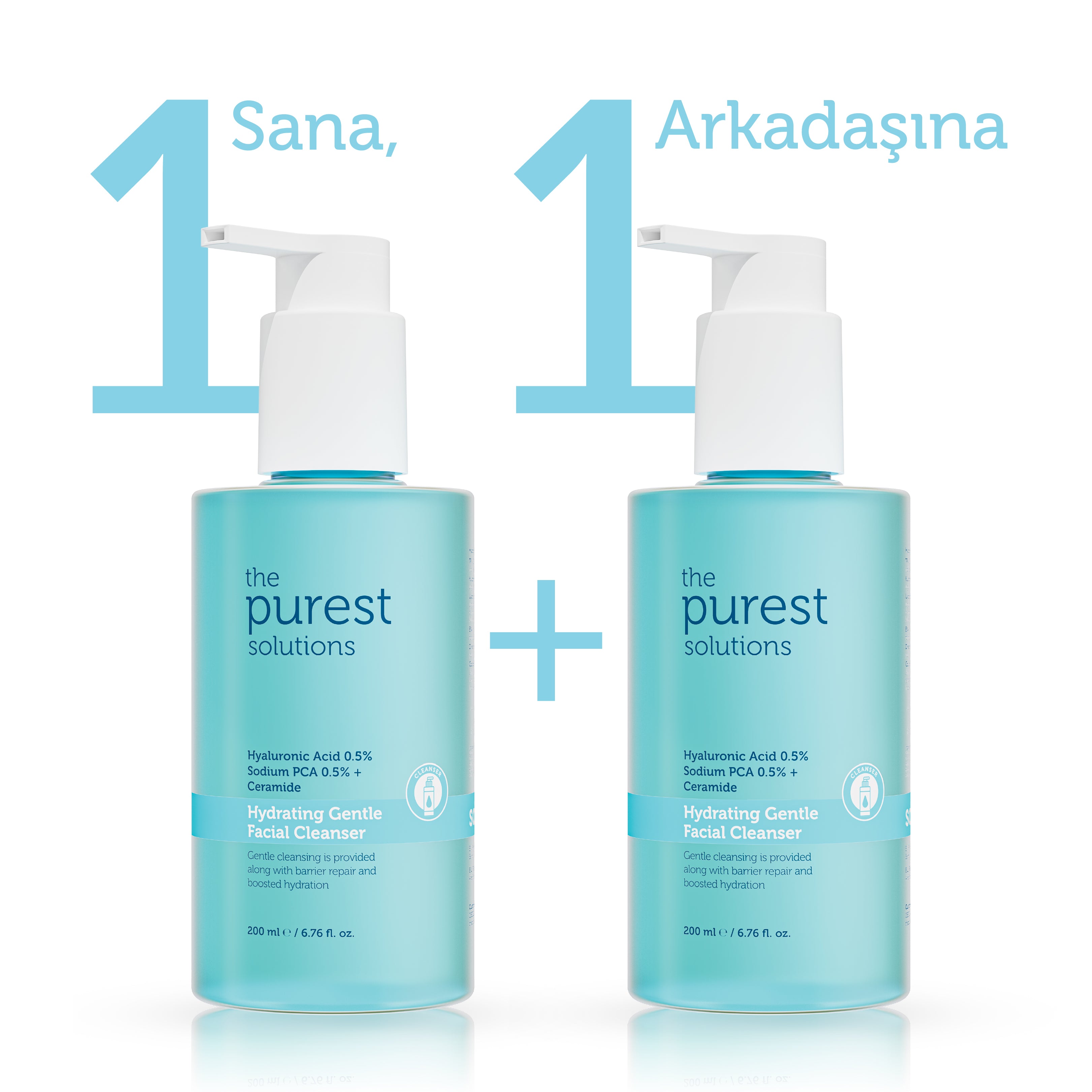 1 for You, 1 for Your Friend Hyaluronic Acid Facial Cleansing Gel