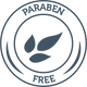 paraben free logosu