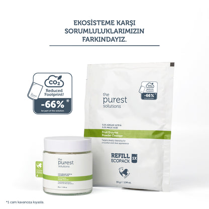Refill Ekolojik Yedek Paket - Azelaik Asit ve Malik Asit Enzim Toz Temizleyici 55 Gr
