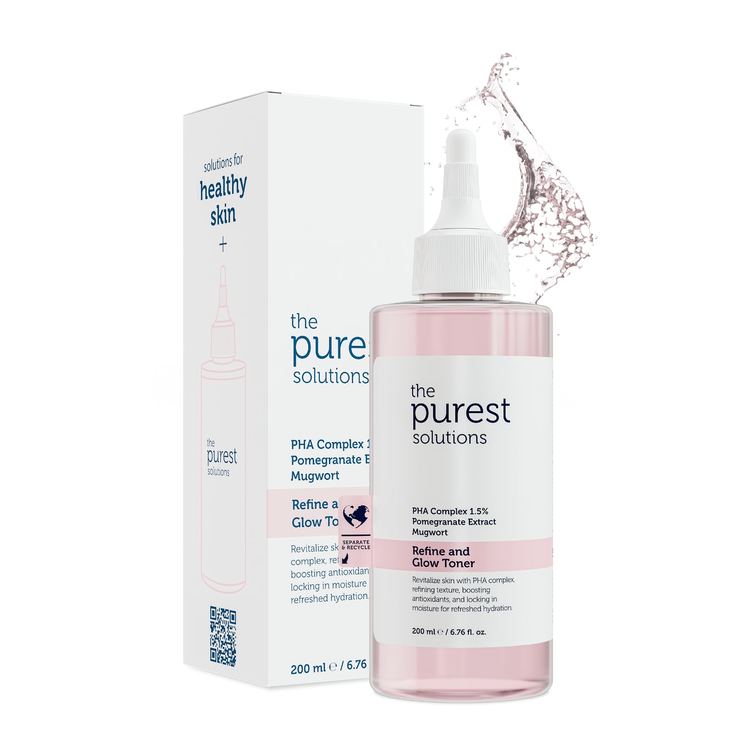 Hassas Ciltler İçin Arındırıcı ve Aydınlatıcı PHA Pembe Tonik 200 Ml