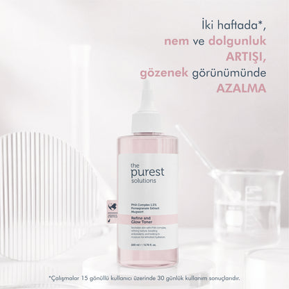 Hassas Ciltler İçin Arındırıcı ve Aydınlatıcı PHA Pembe Tonik 200 Ml