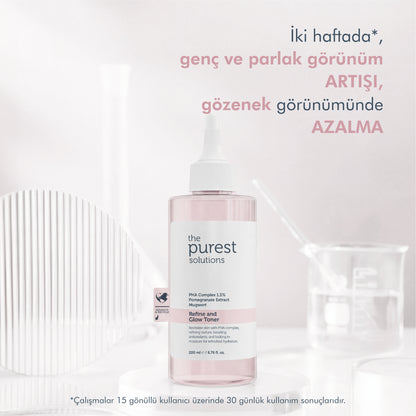 1 für dich, 1 für deine Freundin: Reinigendes und aufhellendes PHA-Toner in Rosa