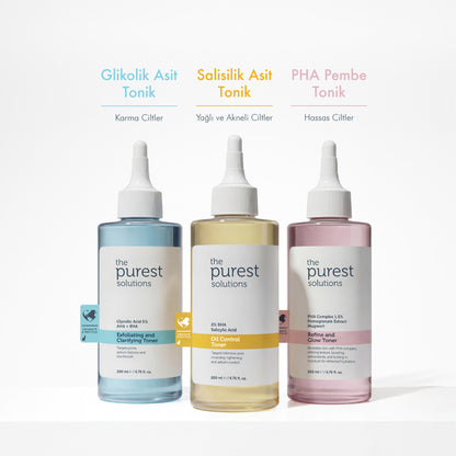 Hassas Ciltler İçin Arındırıcı ve Aydınlatıcı PHA Pembe Tonik 200 Ml
