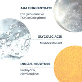 Revitalisierendes und porenverfeinerndes blaues Gesichtswasser mit Glykolsäure, 50 ml